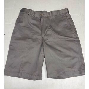 NWT Mens Jos A Bank Traveler Performance Golf Shorts Size 36 Grey Tailored Fit